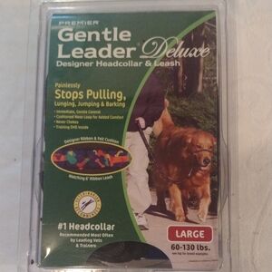 Premier Gentle Leader Designer Headcollar & Leash - Black